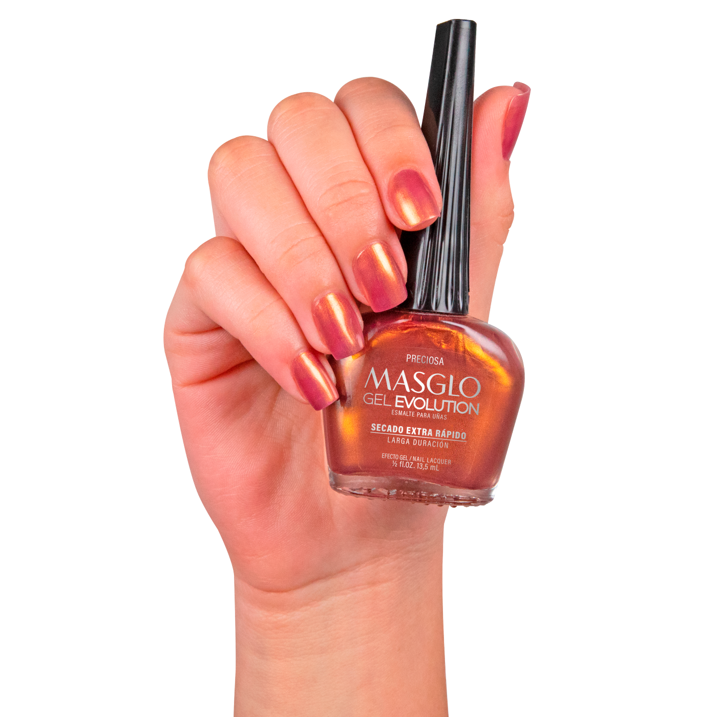 Masglo Evolution Gel Base 13,5 Ml – Nagelunterlage Mit Biokeratin, Schnell Trocknend & Stärkend Für Brüchige Nägel